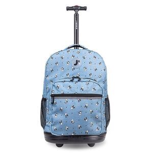 JWorld - J World Sunrise 18" Rolling Backpack - Panda Panda/Sun